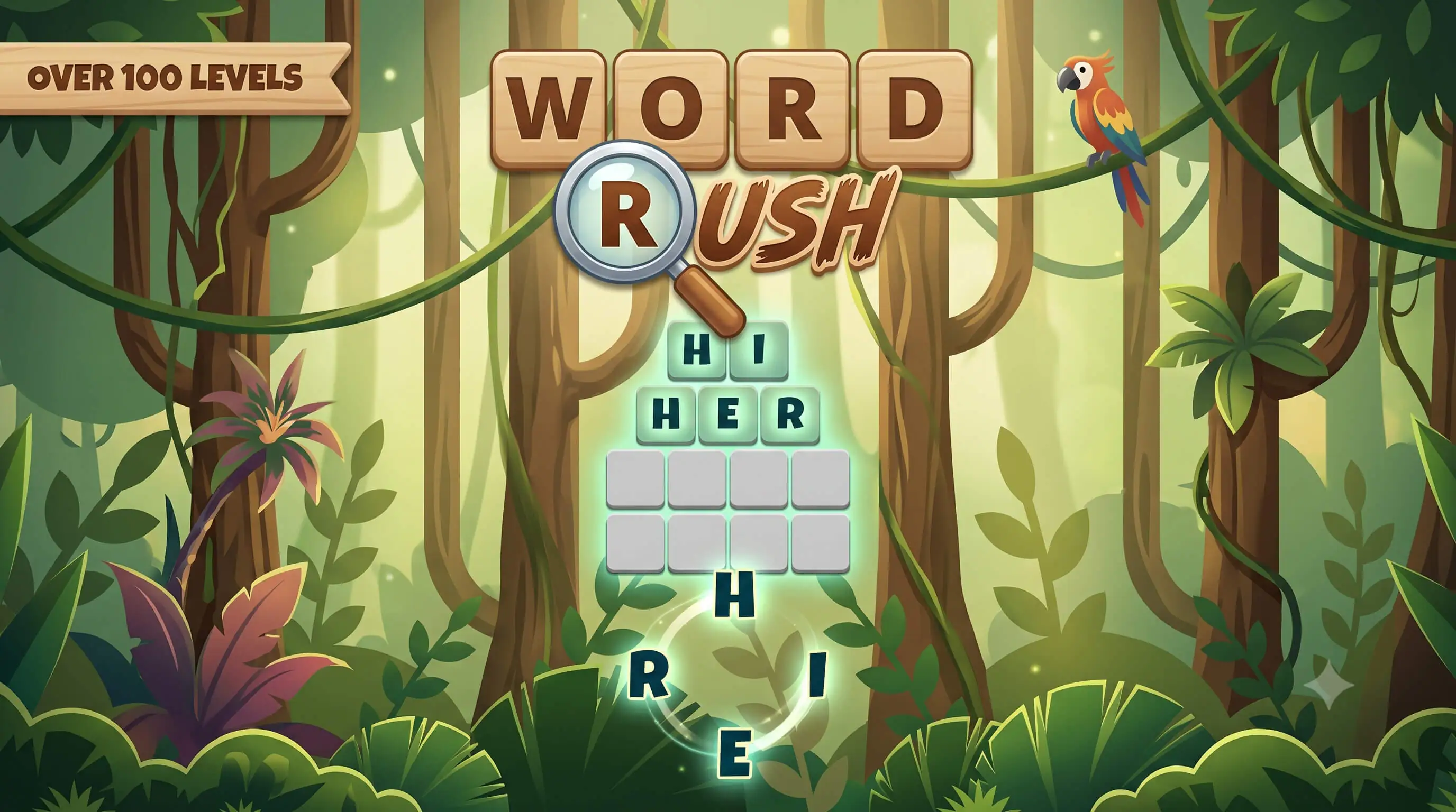 Word Rush – Addictive Word Puzzle Game