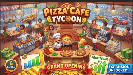 Pizza Cafe Tycoon – HTML5 Game – Construct 3