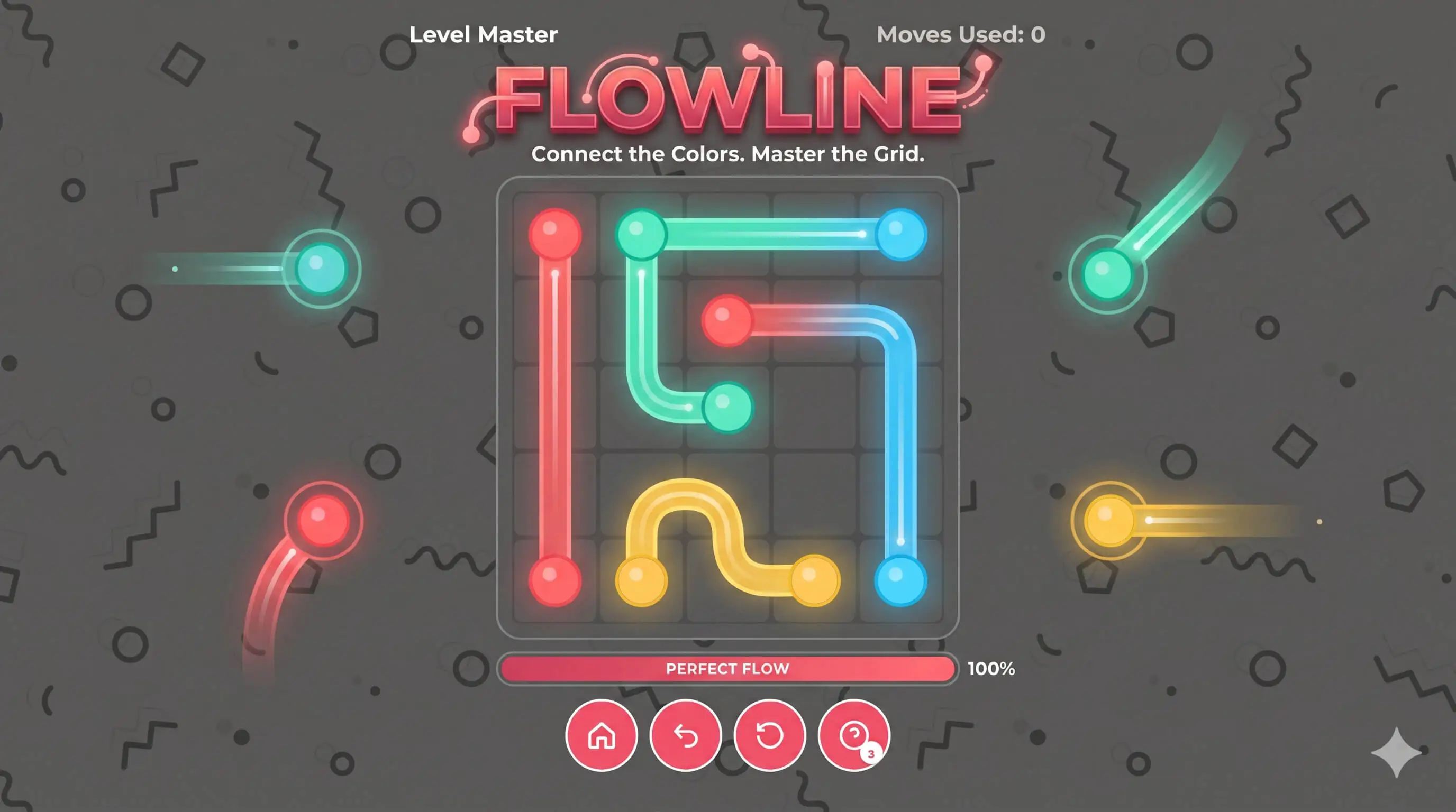 Flowline – Addictive Color Pipe Puzzle Game