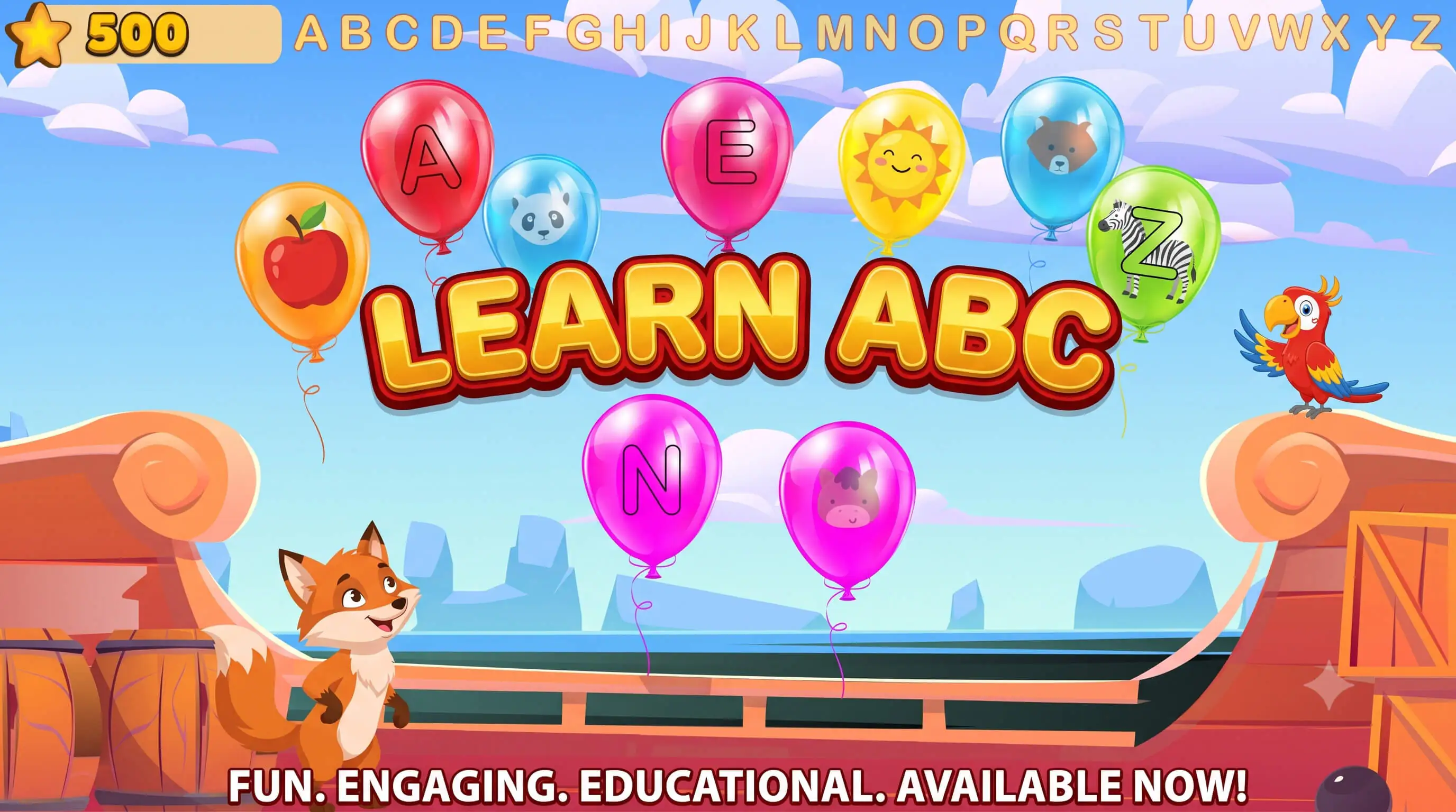 Learn ABC – Kids Alphabet Learning Game (HTML5 & Android)