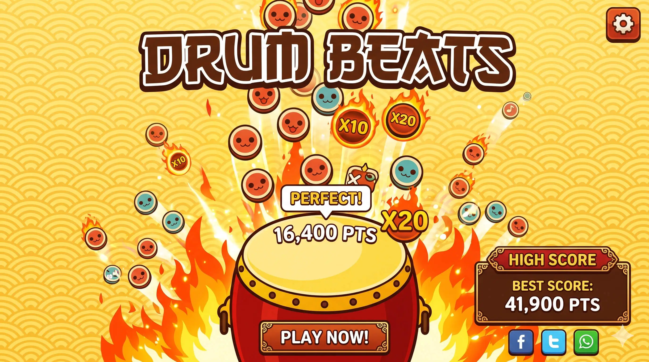 Drum Beats - HTML5 Game