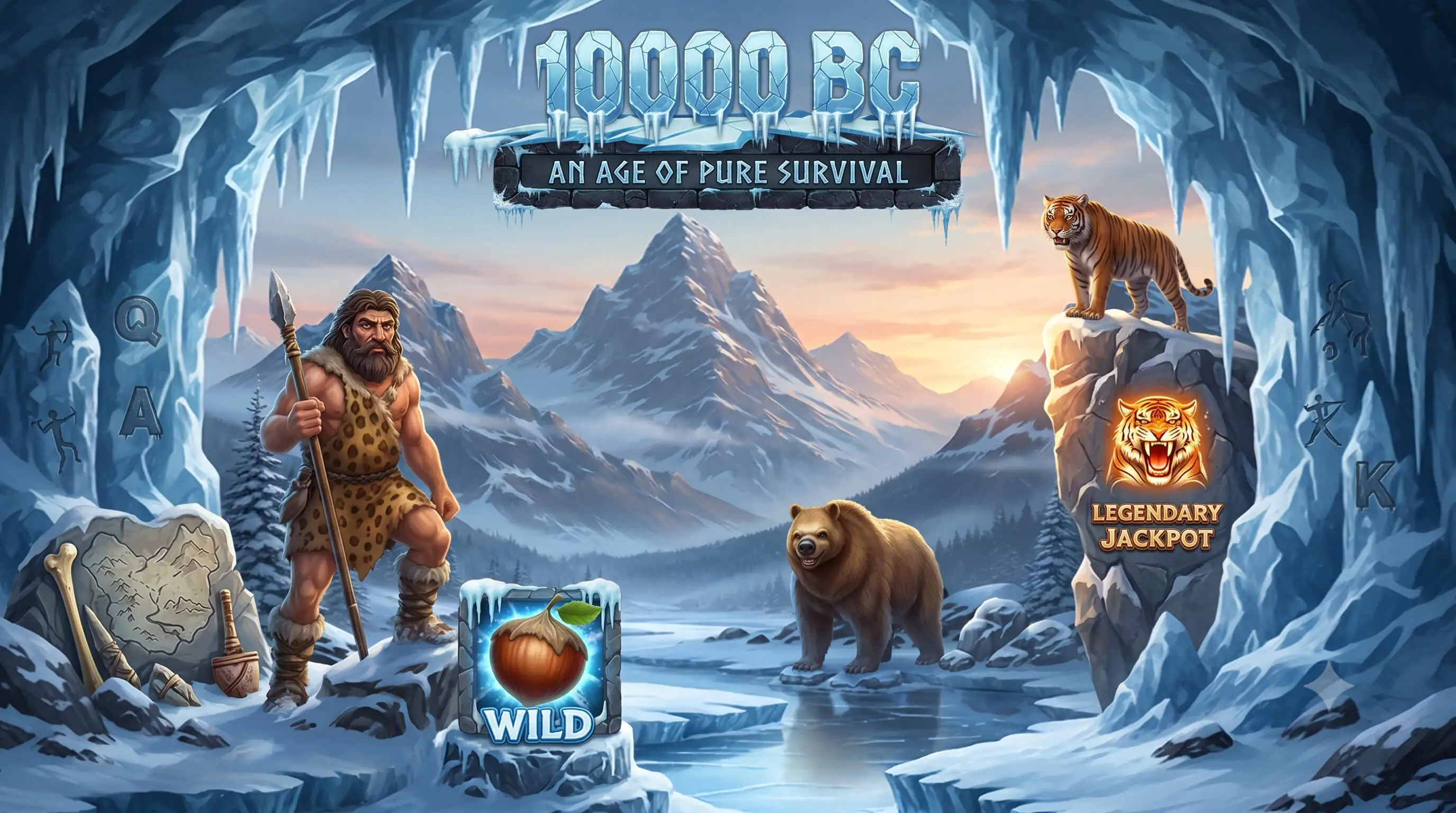 10000 BC - HTML5 Slot Machine