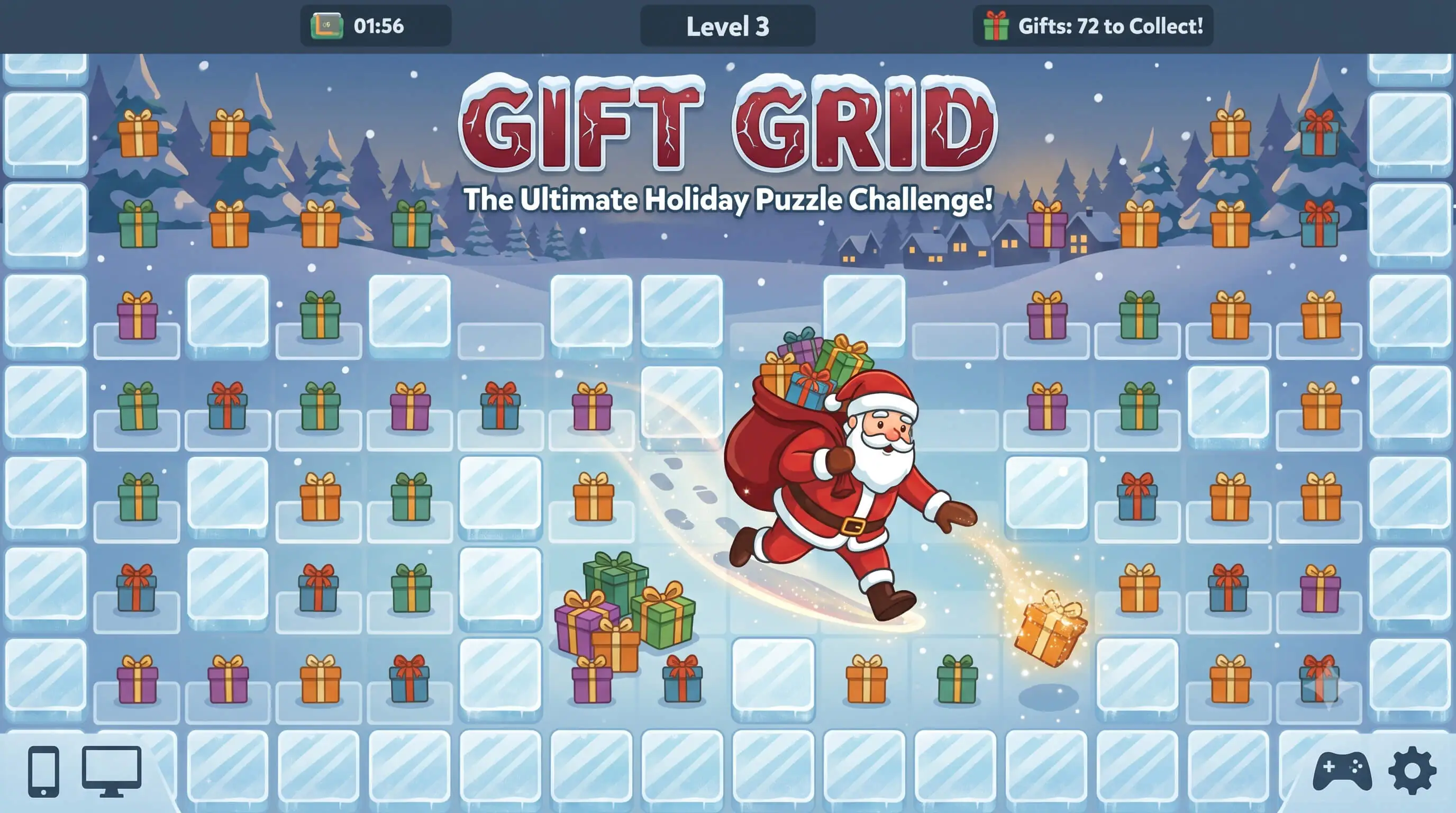 Gift Grid - HTML5 Casual game