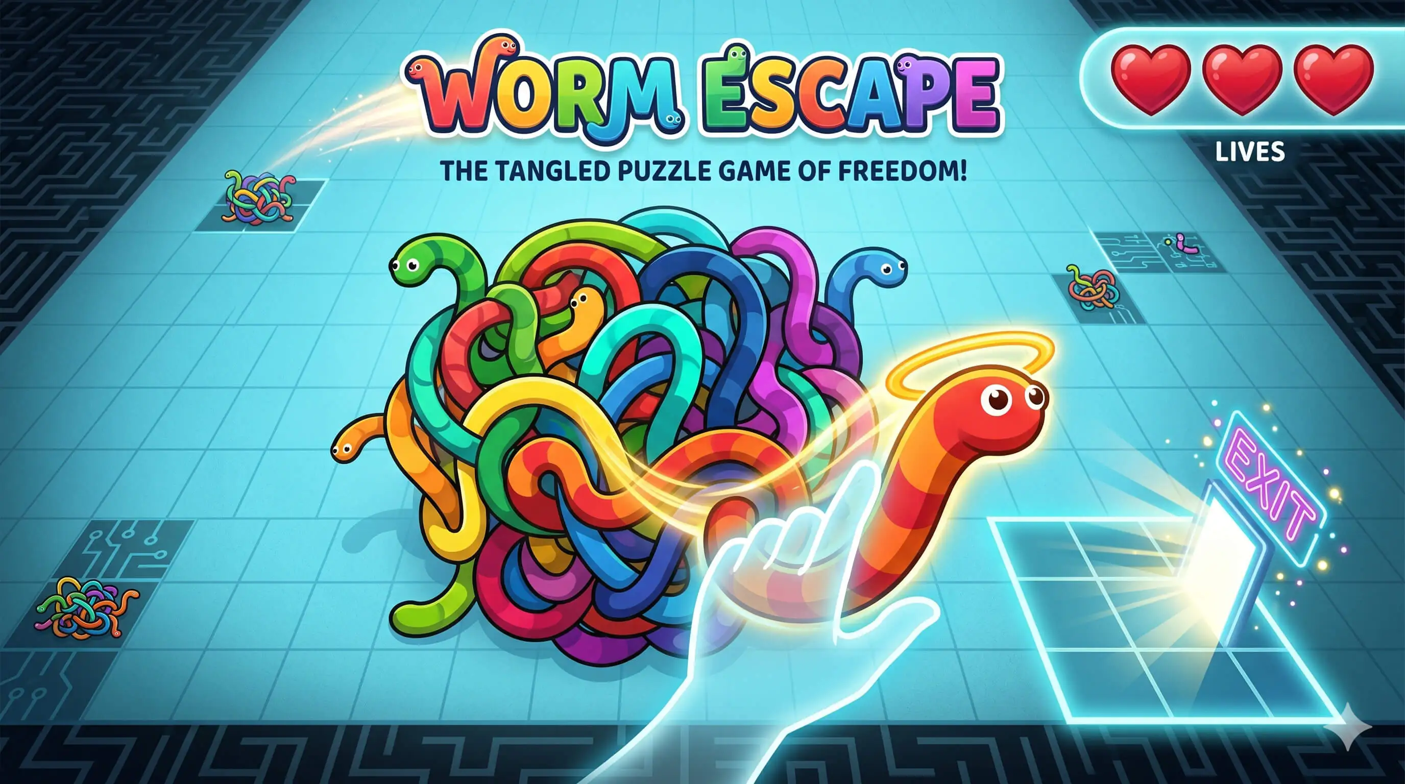 Worm Escape | HTML5 Game