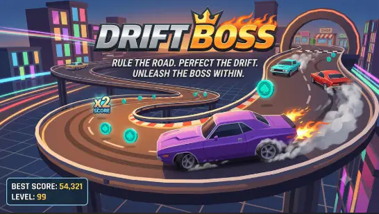 Drift Boss - HTML5 Game