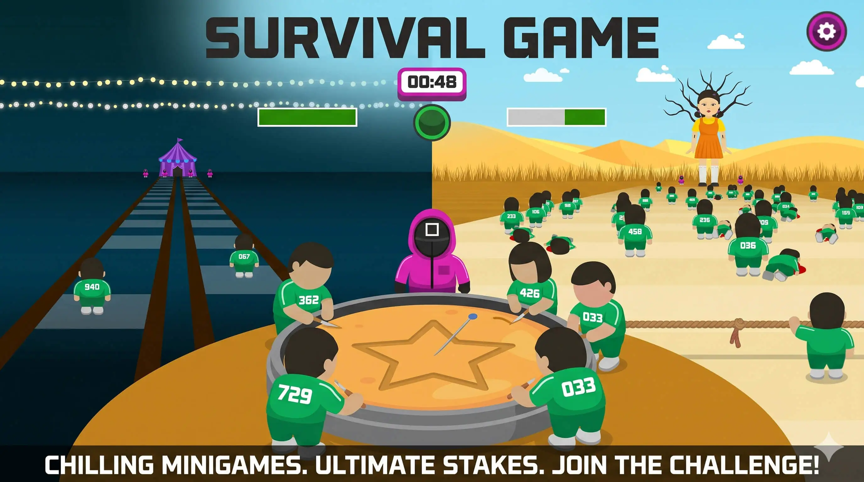 Survival Game - HTML5 Game