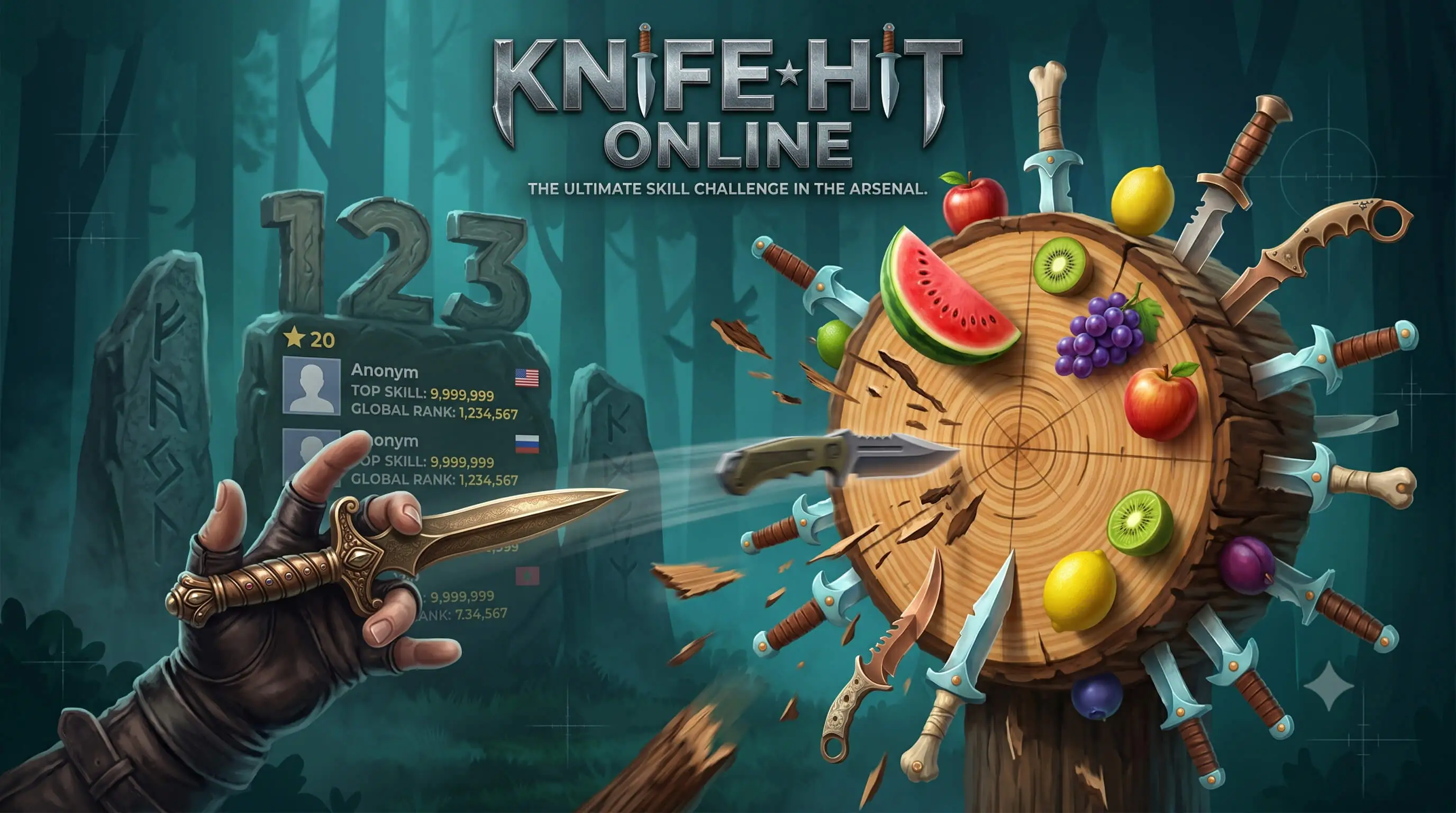 Knife Hit Online