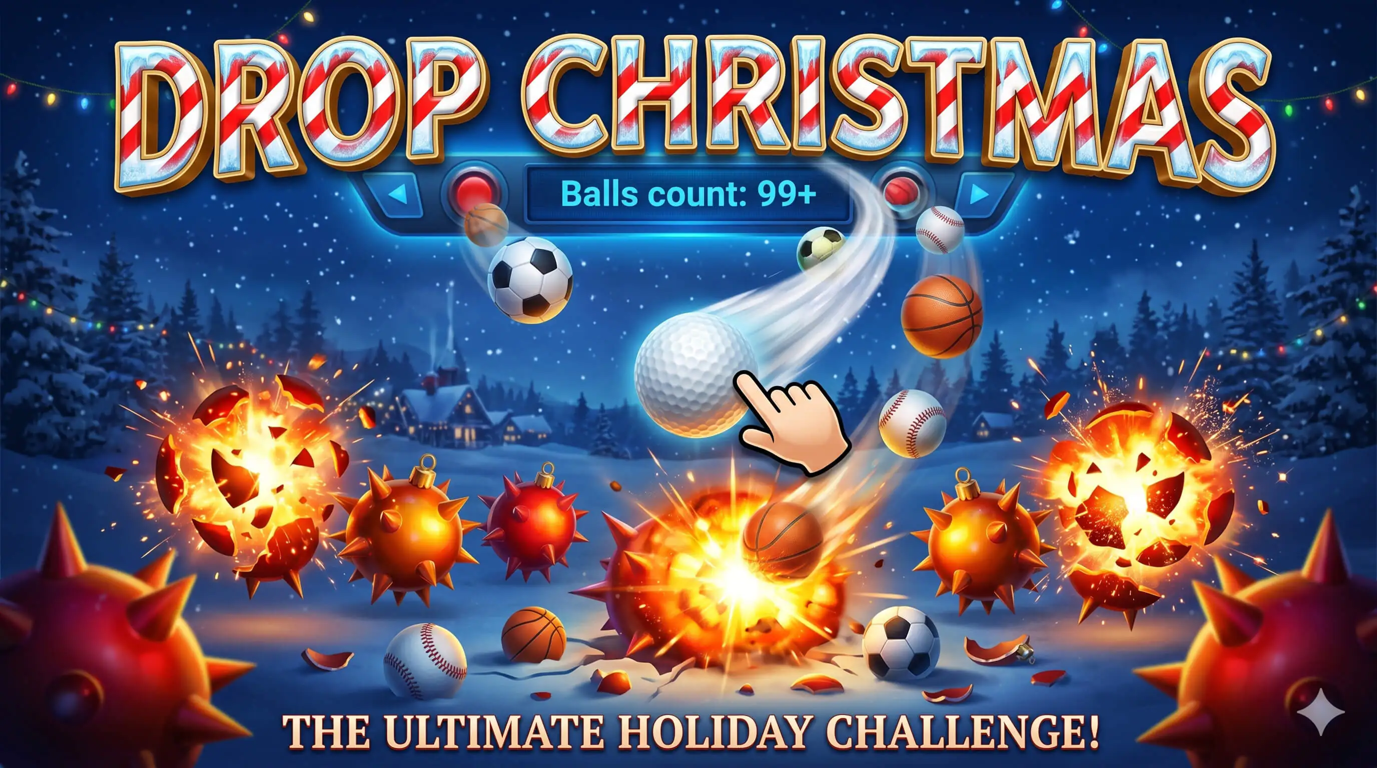 Drop Christmas - Cross Platform Casual Game