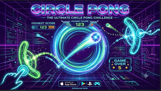 Circle Pong - Desktop and Mobile .capx