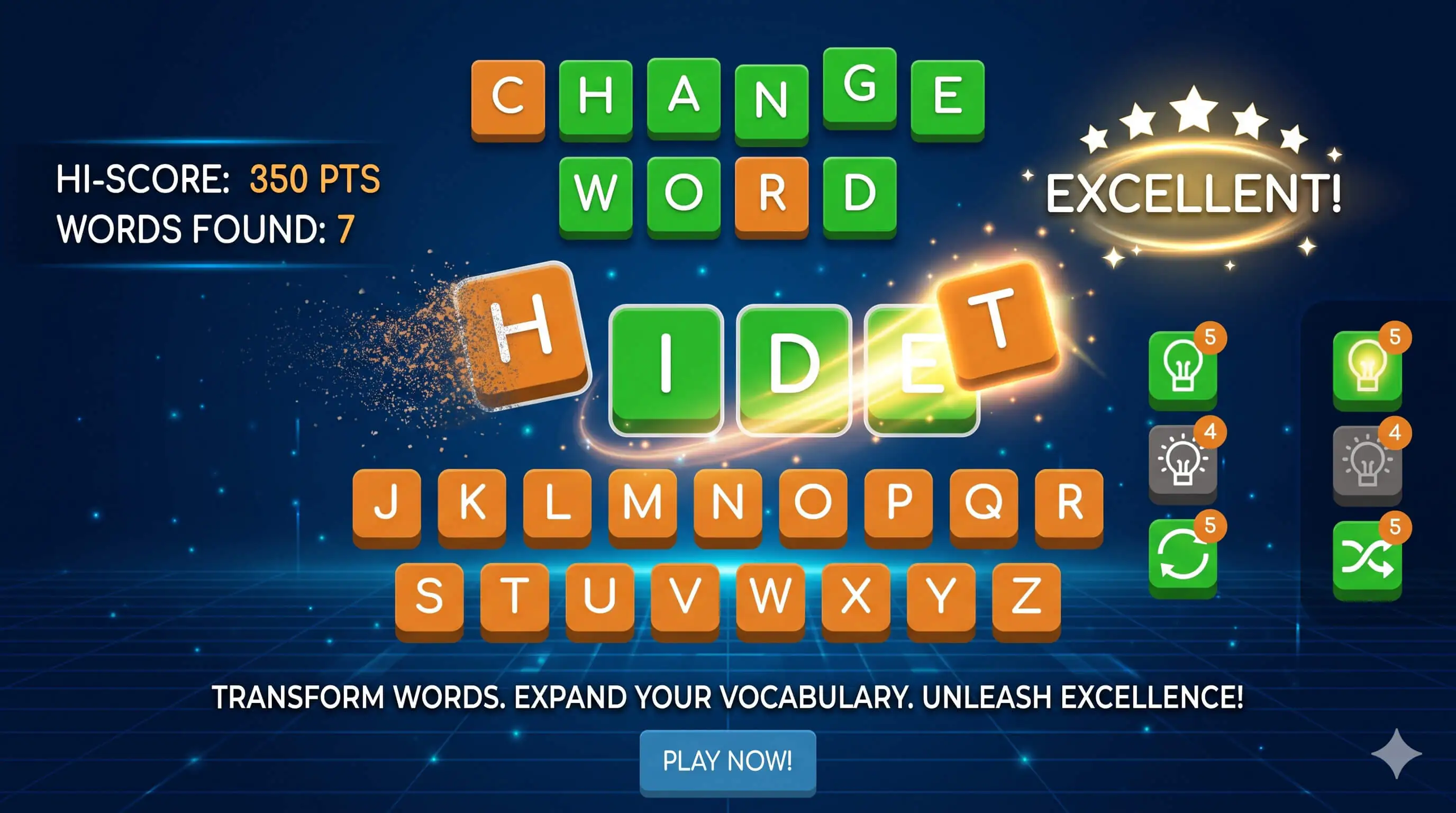 Change Word - HTML5 Game