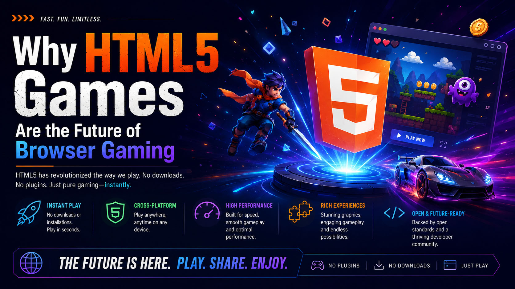 Why HTML5 Games Are the Future of Browser Gaming